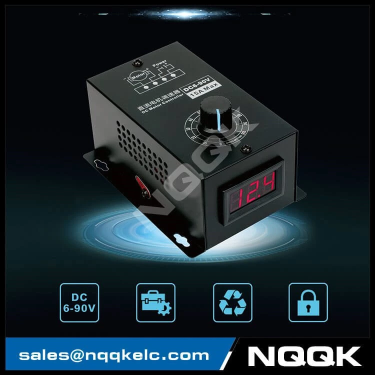 DC 12v 24v 48v high-power motor control governor switch reversing pwm module DC SCR motor governor