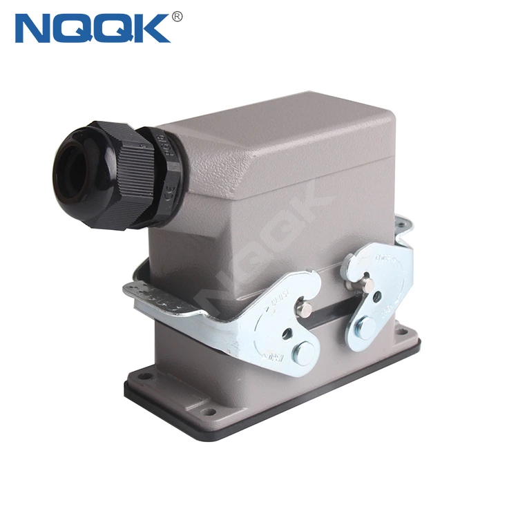 HE Series 10 Poles of Connector Heavy Duty Power Connector (with 2 Levers)