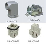 HA series 3 Poles of connector heavy duty power connector