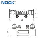 50A - 300A Voltmeter Ammeter Electric welding machine Dc current shunt resistor