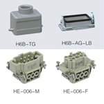 HDC-HE-006 6 Pin Poles heavy duty connector