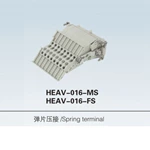 HEAV 6, 10, 16, 24 pin male & female plug Insert Series heavy duty connector