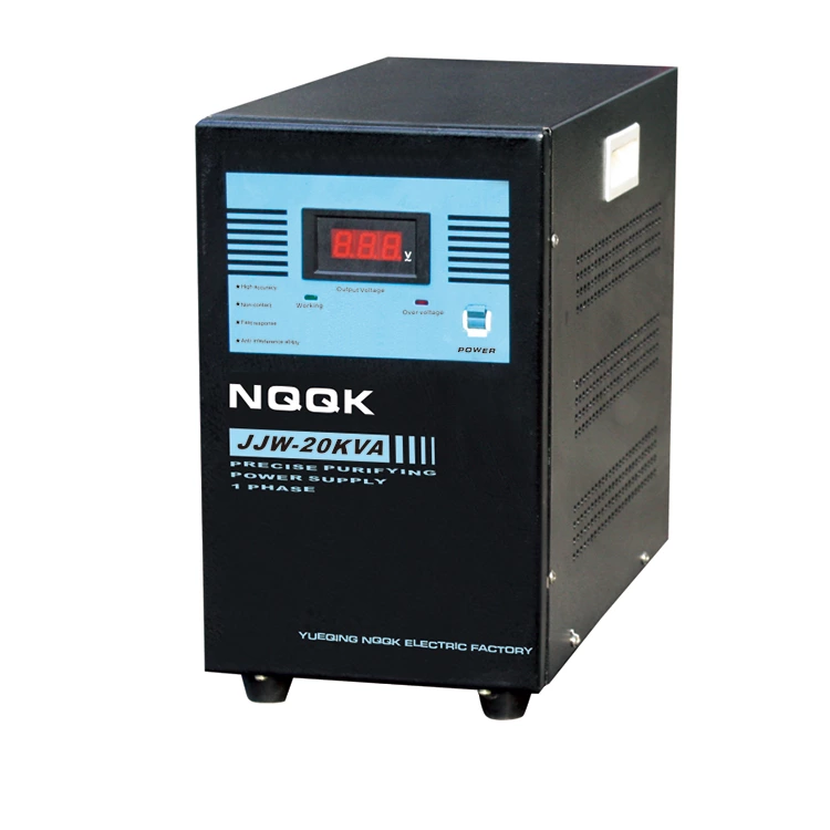 JJW 15KVA / 20KVA Precision Purified 1Phase Series Voltage Stabilizer Regulator