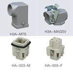 HA series 3 Poles of connector heavy duty power connector