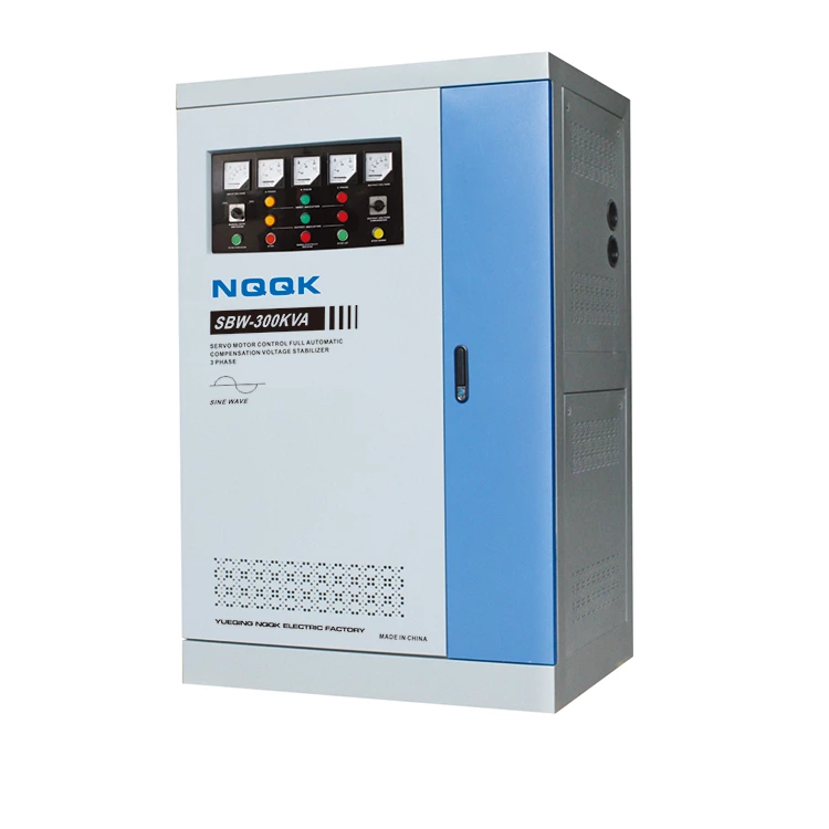SBW 250KVA / 300KVA / 320KVA / 350KVA Full-Automatic Compensated 3Phase Series voltage stabilizer regulator
