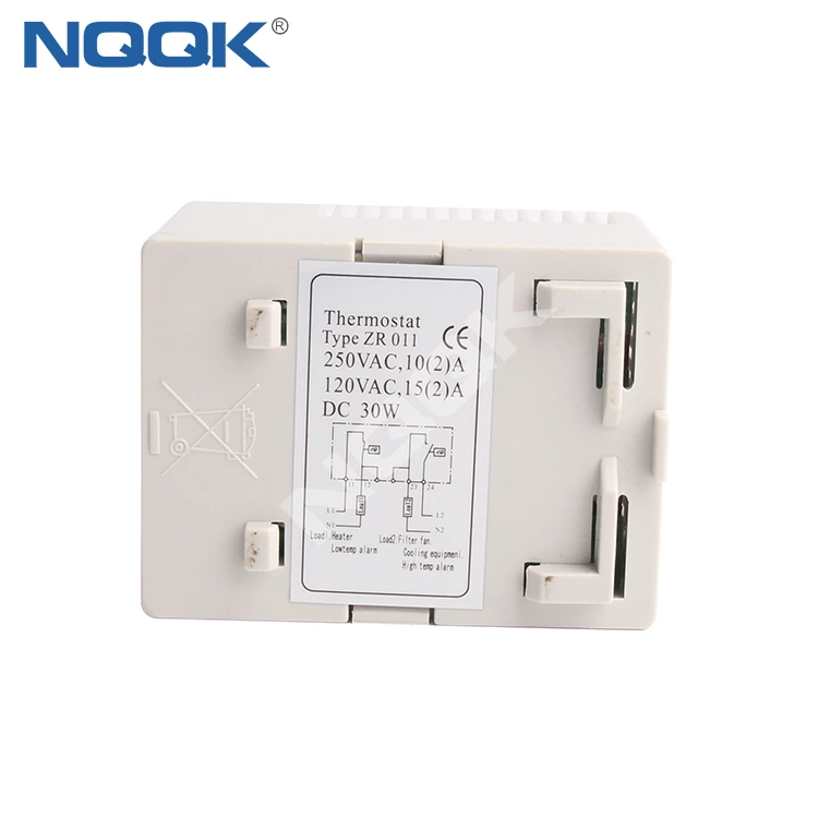 ZR 011 Clip fixing NO and NC Dual Thermostat Temperature thermostat controller for regulating