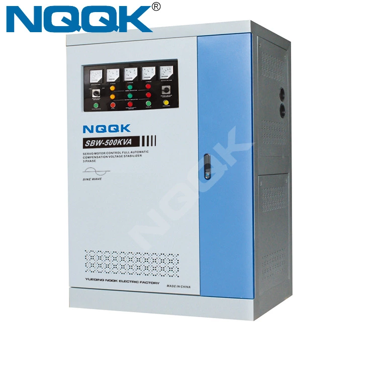SBW 500KVA / 600KVA Full-Automatic Compensated 3Phase Series voltage stabilizer regulator