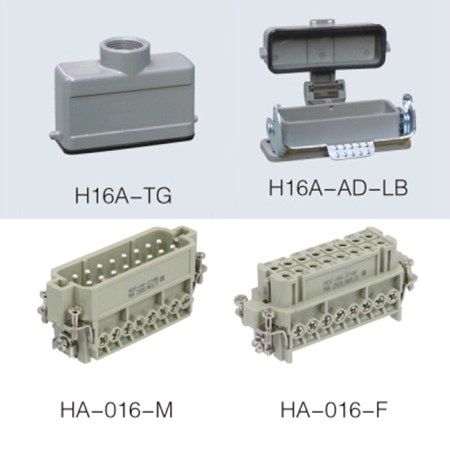 9330104636 Heavy Duty Power Connectors MALE INSERT 10 POLES+PE 
