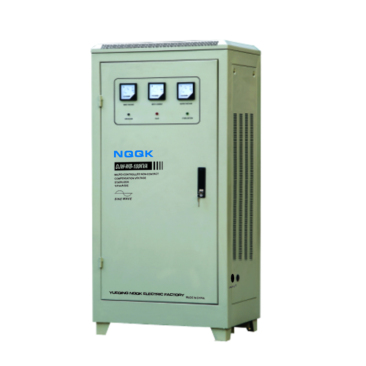 DJW-WB 80KVA / 100KVA Micro-controlled Non-contact Compensation 1Phase Series voltage regulator stabilizer