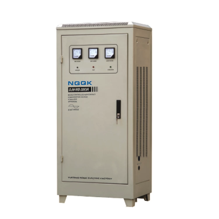 DJW-WB 20KVA / 30KVA Micro-controlled Non-contact Compensation 1Phase Series voltage regulator stabilizer