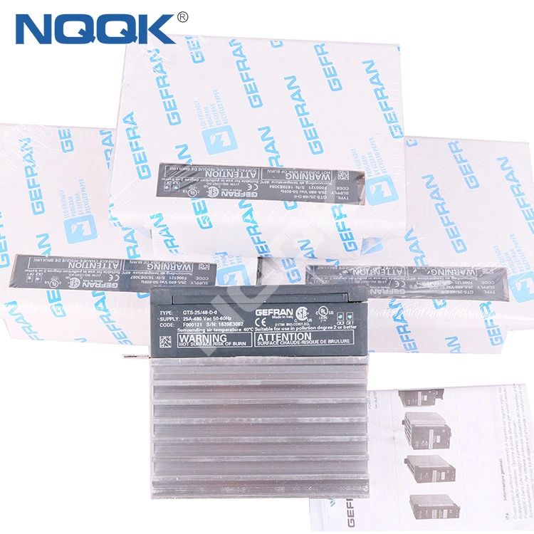 GTS-25/48-D-0 F000121 25A 480V Single phase solid state reply with heat sink