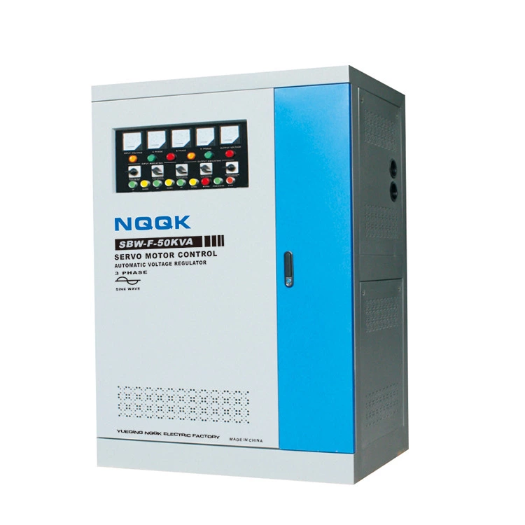 SBW-F 10KVA / 15KVA / 20KVA / 30KVA / 50KVA Split-Phase Regulating Full-Autpmatic Compensated 3Phase Series voltage regulator stabilizer