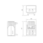 FTO 011 / FTS 011 Tamperproof Thermostats (pre-set)