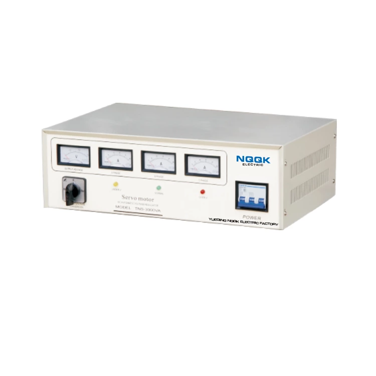 TNS 1.5KVA Servo Type 3Phase Series Voltage Regulator Voltage Stabilizer