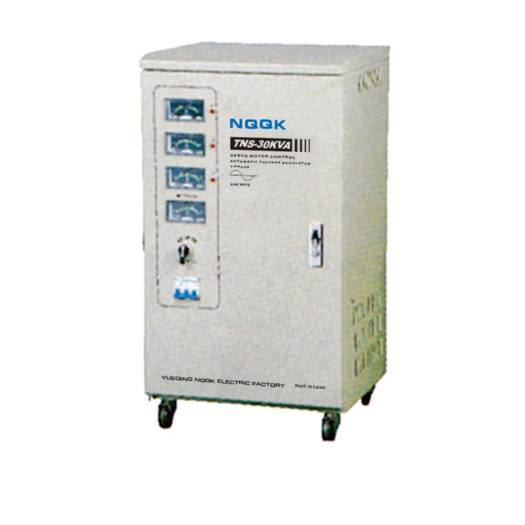 TNS 30KVA Servo Type 3Phase Series Voltage Regulator Voltage Stabilizer
