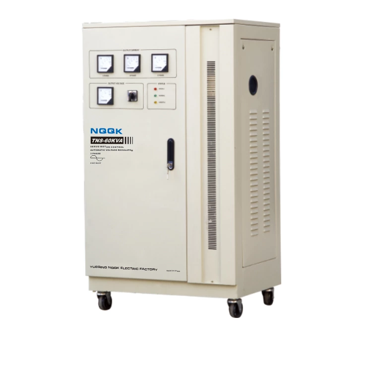 TNS 45KVA / 60KVA Servo Type 3Phase Series Voltage Regulator Voltage Stabilizer