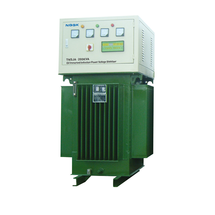 TNSJA 120KVA to 250KVA Oil Immersed Induction Stabilizer 3Phases Series voltage stabilizer regulator