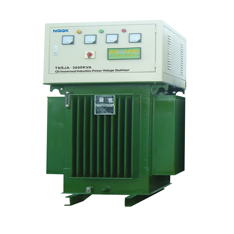 TNSJA 2500KVA to 3600KVA Oil Immersed Induction Stabilizer 3Phases Series voltage stabilizer regulator