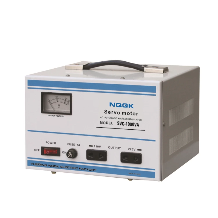 SVC 1KVA / 1.5KVA Servo Type 1Phase Series Voltage Regulator Voltage Stabilizer