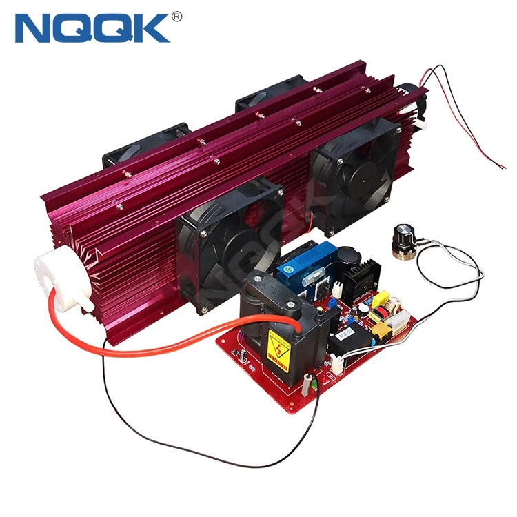 60g 220V 24 hours without downtime continue working Adjustable Quartz Tube Ozone Generator with fan