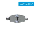 HDC HE 16/10 500V max16A Industrial rectangular plug socket heavy duty connector