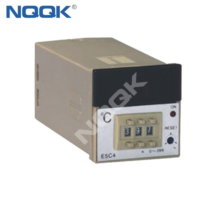 E5C4 48mm K J PT100 NO OFF Industrial Temperature Controller for plastic rubber packing machinery