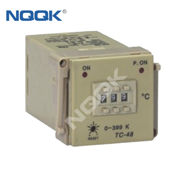 TC-48 48mm K J PT100 NO OFF Industrial Temperature Controller for plastic rubber packing machinery