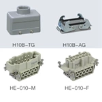 HE Series 10 Poles of Connector Heavy Duty Power Connector (with 2 Levers)