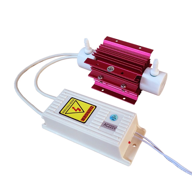 CE RHOS 3g 220V 110V 220VAC 12 VDC 24V DC Air cooling quartz glass tube ozone generator spare parts ozone cell