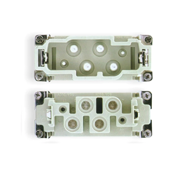 High Current Industrial rectangular plug socket heavy duty connector