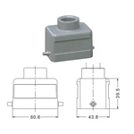 H6B Hood Housing industrial heavy duty rectangle connector