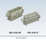 HA 3, 4, 10, 16, 32 pin Insert Series rectangular plug socket heavy duty connector