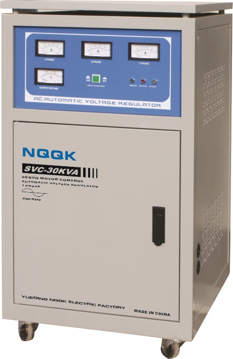 SVC 30KVA Servo Type 1Phase Series Voltage Regulator Voltage Stabilizer