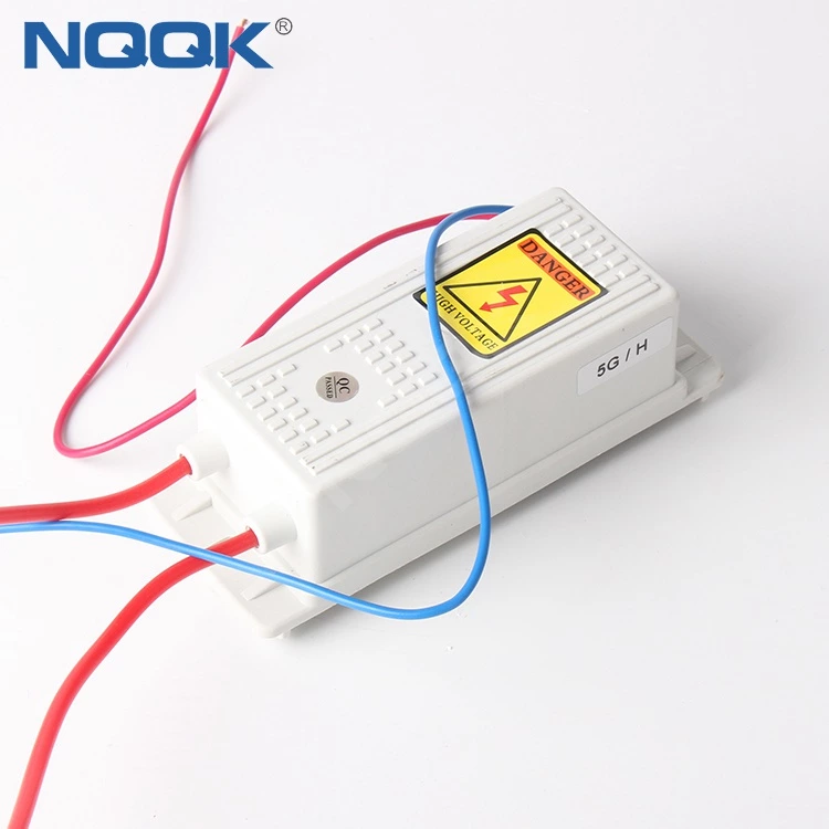 High Concentration Low Temperature 5g 220V 110V Quartz Tube Ozone Generator