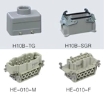 HE Series 10 Poles of Connector Heavy Duty Power Connector (with 2 Levers)