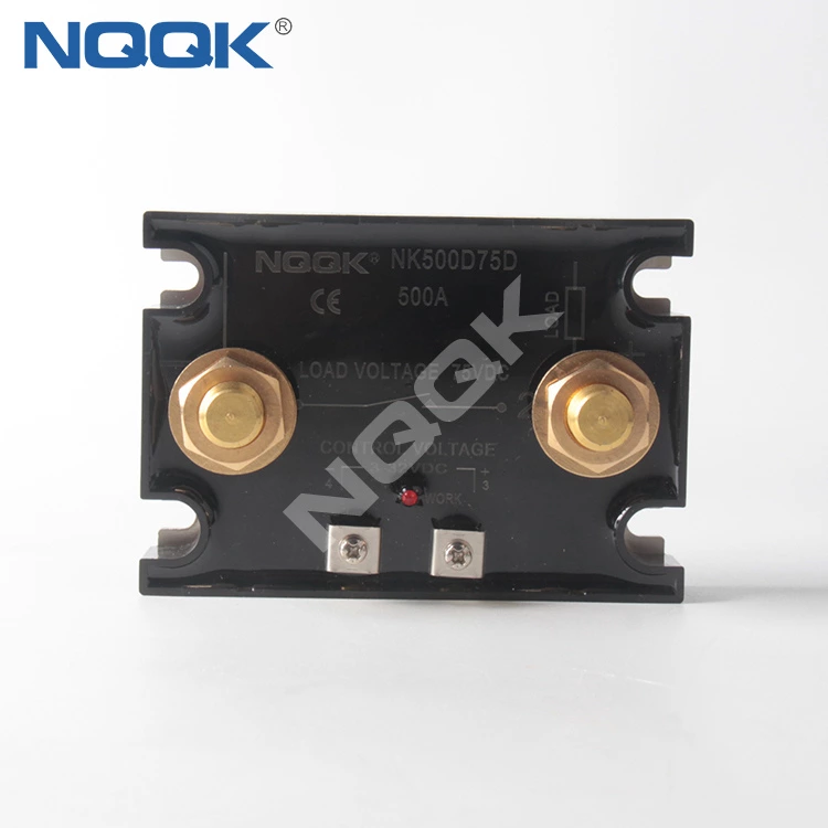 500A 75 V DC CONTROL 32V DC Single Phase SSR NQQK Solid State Relay