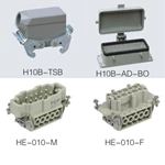 HE Series 10 Poles of Connector Heavy Duty Power Connector (with 2 Levers)