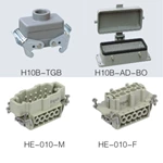 HE Series 10 Poles of Connector Heavy Duty Power Connector (with 2 Levers)