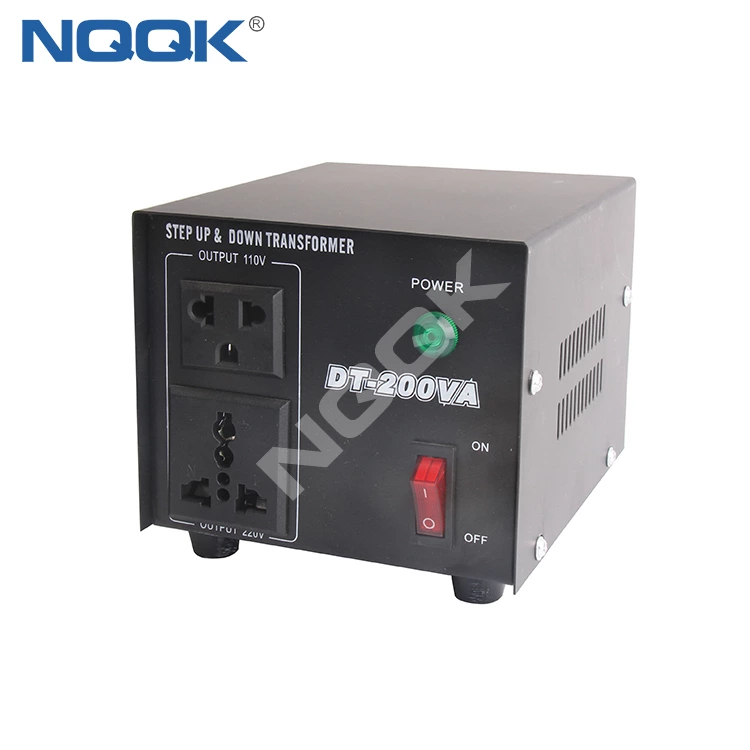 Power Voltage Converter DT-200W , Voltage Transformer , Step Up And Down Transformer