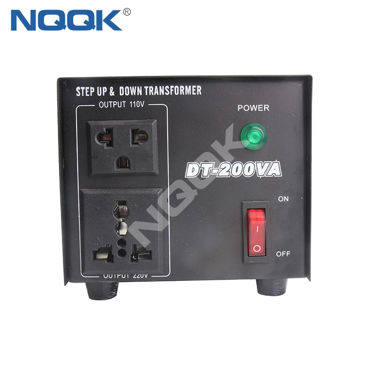Power Voltage Converter DT-200W , Voltage Transformer , Step Up And Down Transformer