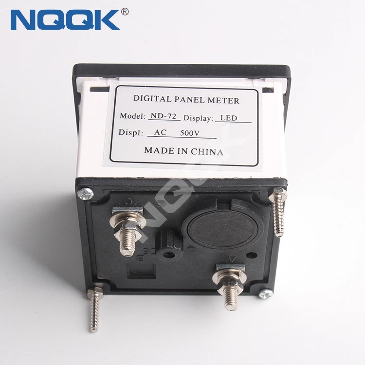 72mm Led Digital Voltage Meter Voltmeter