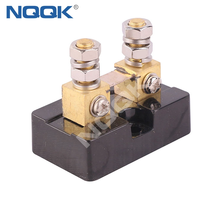 USA type 50A 50mV DC current Manganin shunt resistor with base