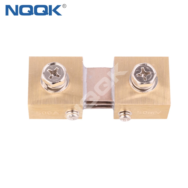 yueqing factory 500A 50mV DC current Manganin shunt resistor for Voltmeter Ammeter