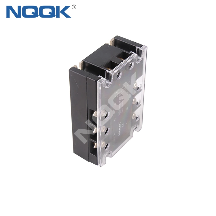 DC or AC control 10 - 120 A three phase solid state relay with LED indicator