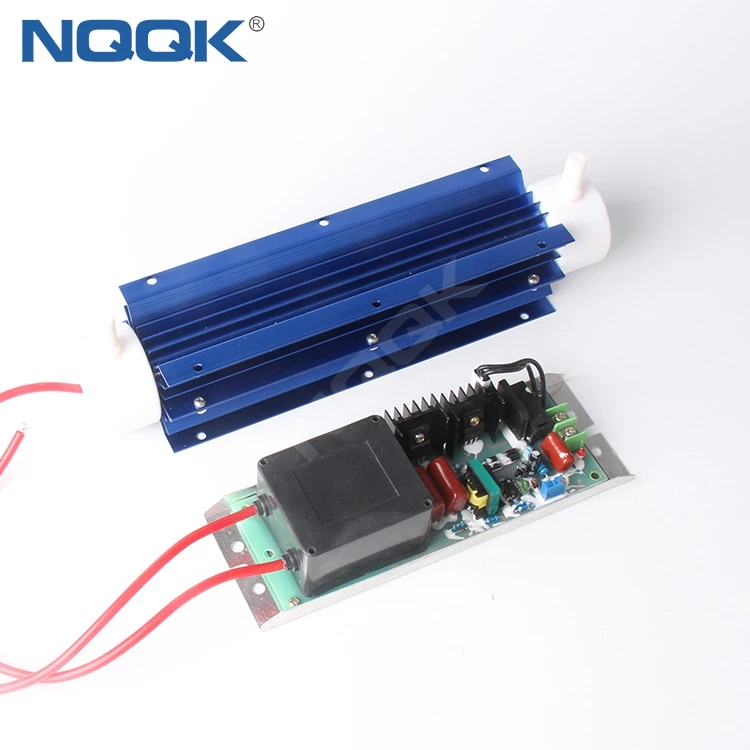10g 220v Power 80w Power Supply Adjustable Quartz Tube Ozone Generator with Temperature Control