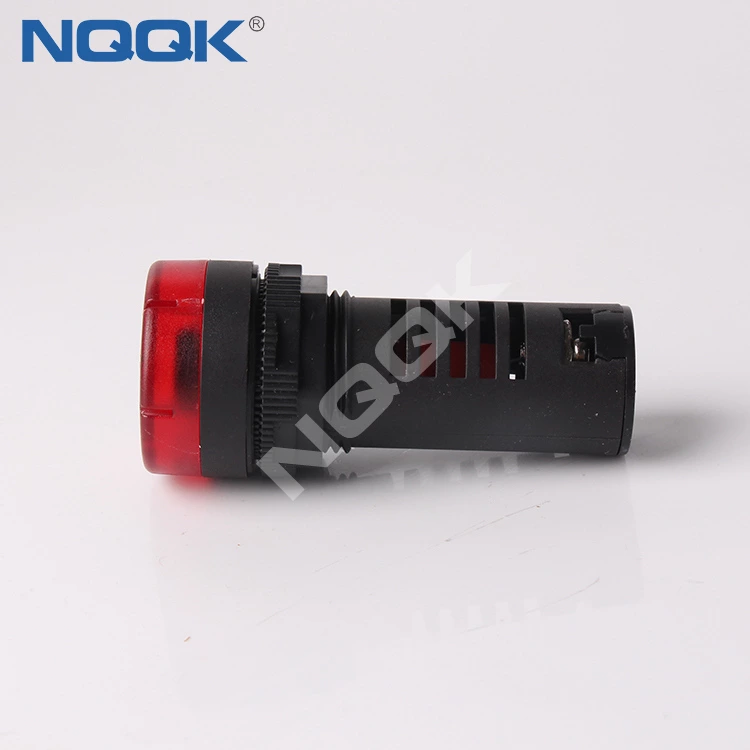 AD16-22SM red  DC AC24V  22mm buzzer signal  indicator light