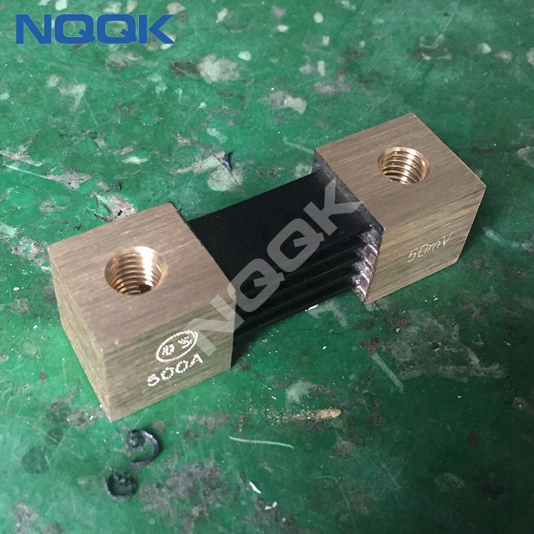 yueqing factory 500A 50mV DC current Manganin shunt resistor for Voltmeter Ammeter