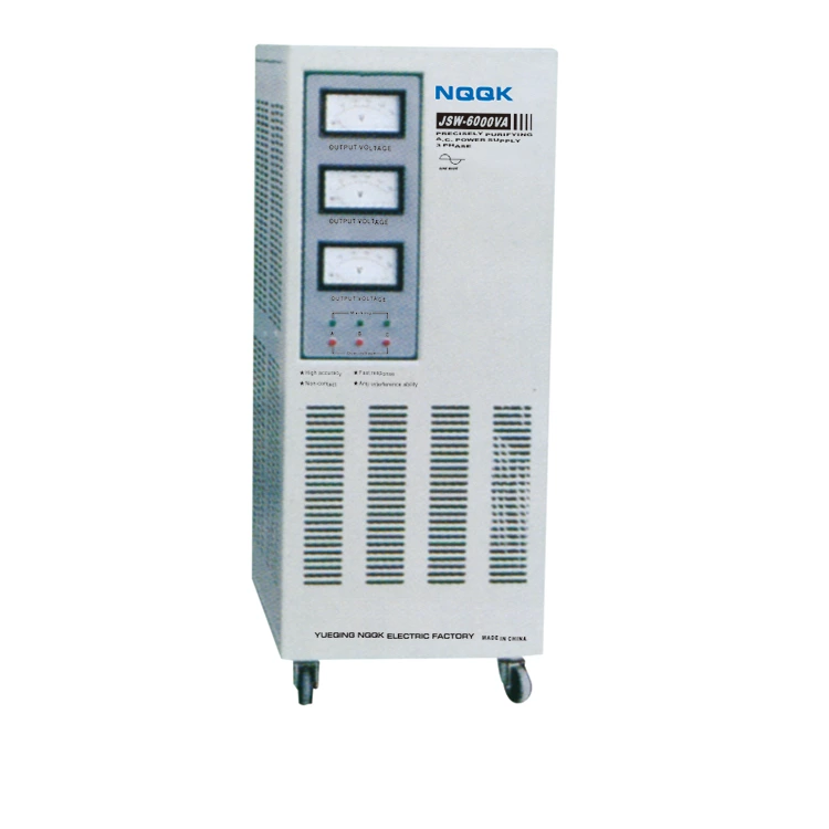 JSW 6KVA / 9KVA Precision Purified 3Phase Series Voltage Stabilizer Regulator