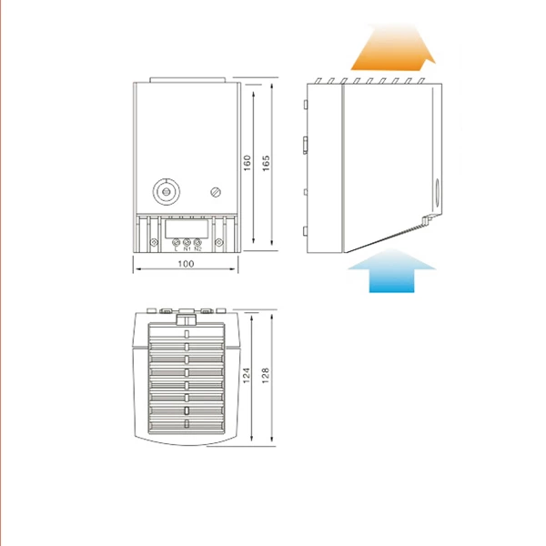 CR027 up to 650w Semiconductor Fan Heater