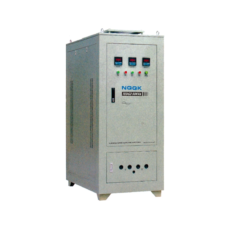 TEDGZ 16KVA 125KVA High Power Post Type 1Phase Voltage Regulator